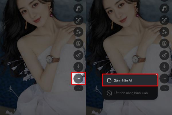 Cách tạo hiệu ứng flash cho ảnh trên Instagram cực xịn 13 Kích hoạt tính năng Gắn nhãn AI
