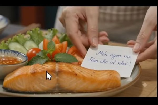 Thử nạp hình ảnh và mô tả để tạo ra video