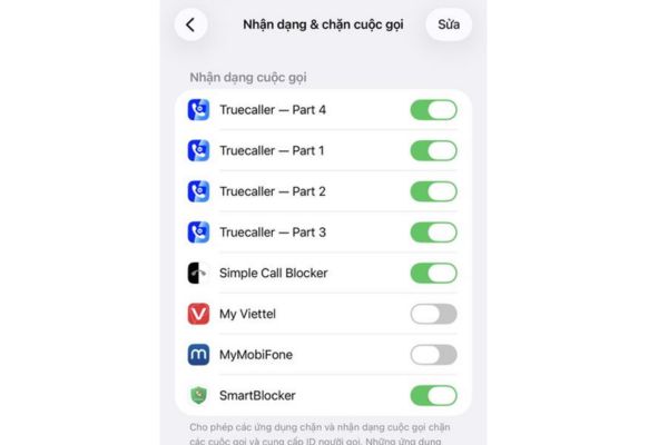 Key Smart Call Blocker Premium 1 year - Block spam calls 7 Differences of the application compared to conventional software