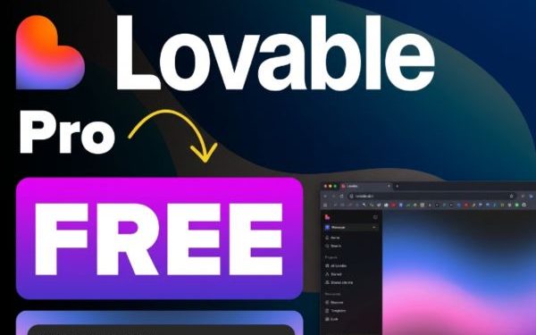 Lovable Pro 12 tháng miễn phí