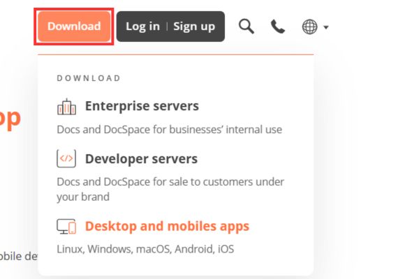 Instructions for installing ONLYOFFICE