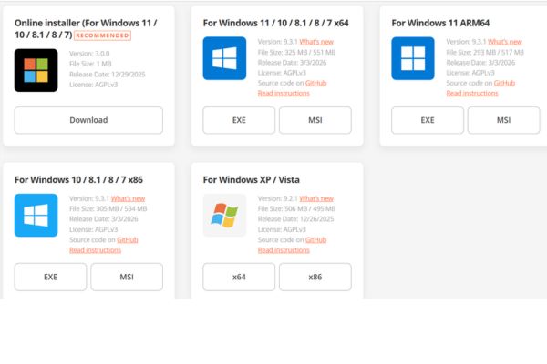 Select the compatible version