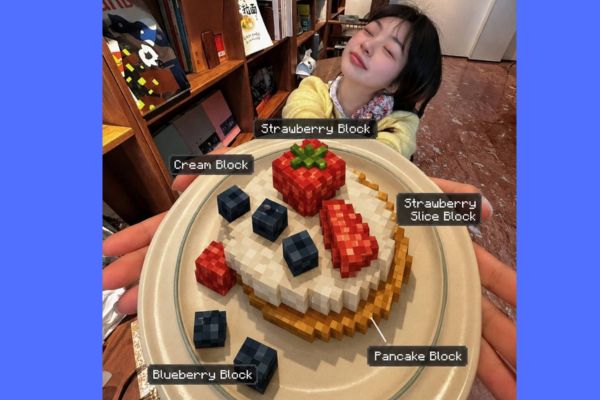 Hướng dẫn tạo ảnh đồ ăn kiểu Minecraft