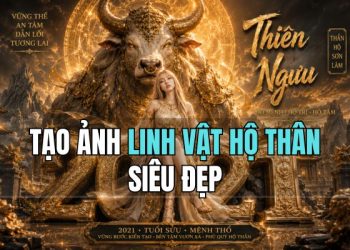 tạo ảnh linh vật hộ thân