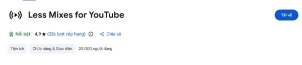 Use the extension to disable playlists