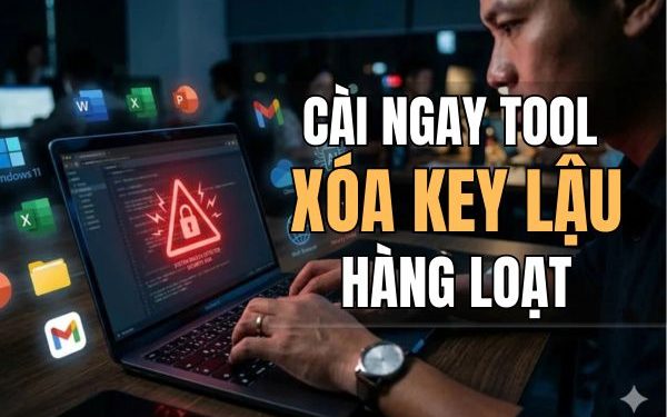 tool gỡ key phần mềm lậu