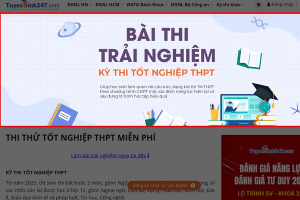 Tuyensinh247 - Lộ trình rõ ràng, giải chi tiết