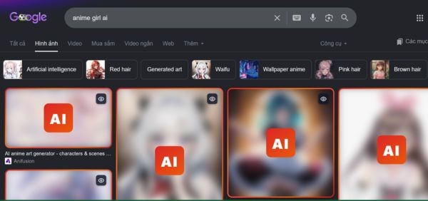 Hướng dẫn cách ẩn ảnh AI trên Google Image