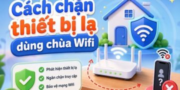 cách chặn thiết bị lạ truy cập Wifi