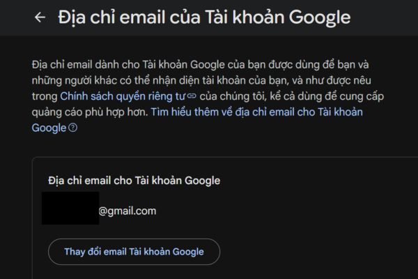 Hướng dẫn cách đổi địa chỉ Gmail không mất dữ liệu