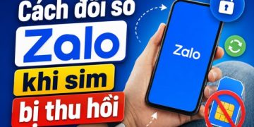 cách đổi số Zalo khi sim bị thu hồi