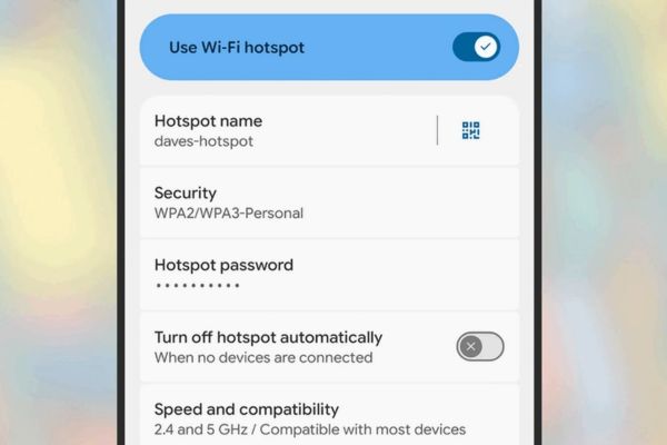Hướng dẫn cách kích sóng wifi bằng điện thoại cũ