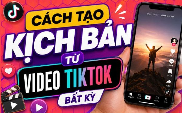 cách tạo kịch bản từ video TikTok bất kỳ
