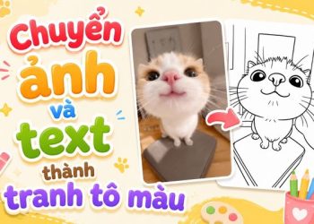 Cách chuyển ảnh và văn bản thành tranh tô màu cho bé siêu hay 13 chuyển ảnh và văn bản thành tranh tô màu