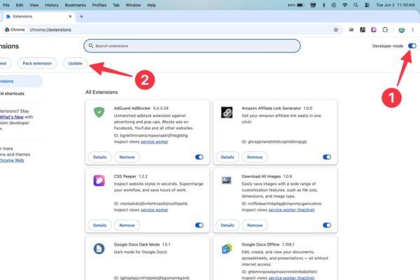 Lỗi extension Chrome không hoạt động và cách sửa