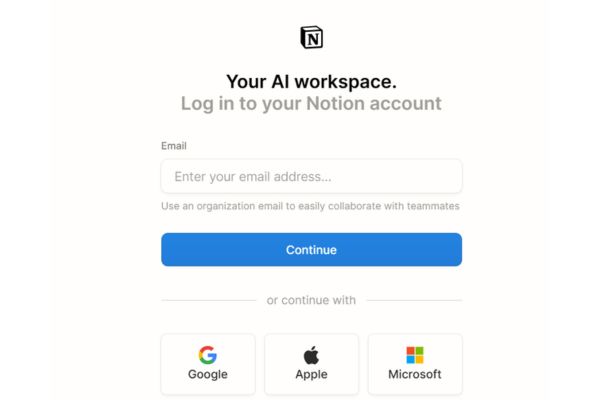Instructions on how to receive Notion Business for 30 days for free