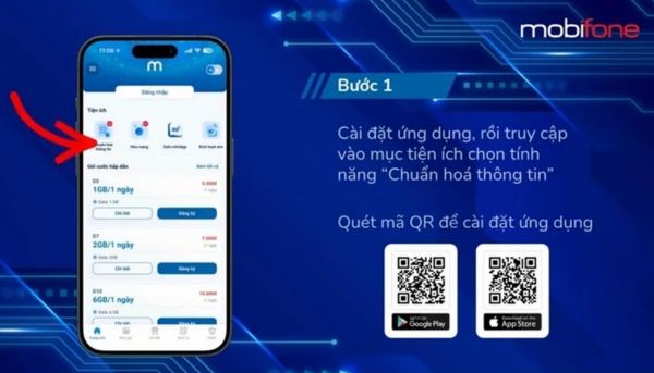 Cách xử lý SIM bị khóa do chưa chuẩn hóa 15 Đối với nhà mạng MobiFone
