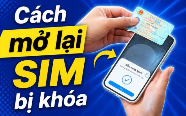 SIM bị khóa do chưa chuẩn hóa