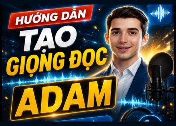 Hướng dẫn tạo giọng đọc Adam