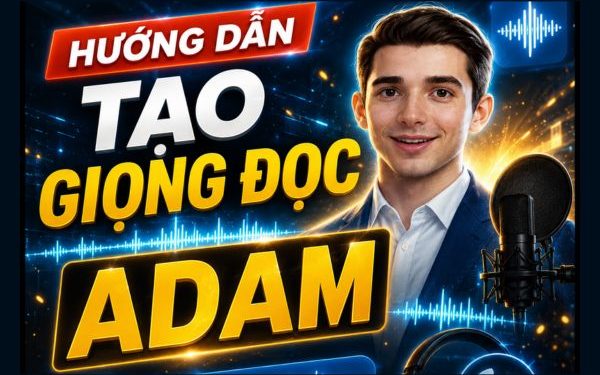 Hướng dẫn tạo giọng đọc Adam