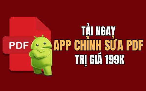 ứng dụng chỉnh sửa PDF trên Android