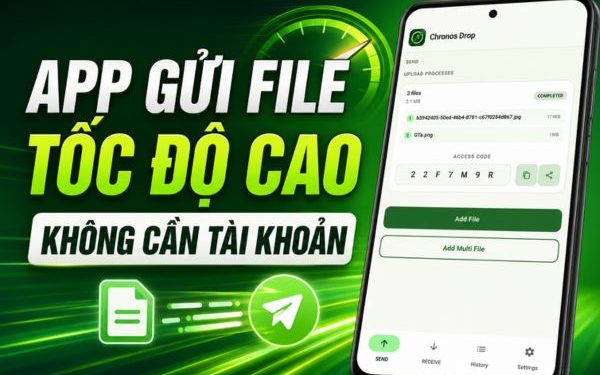 app chuyển file dung lượng lớn