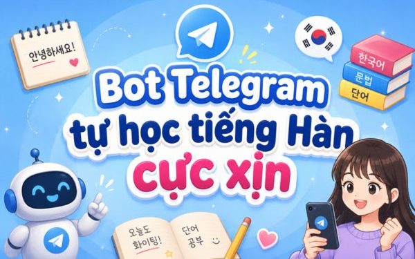 bot Telegram học tiếng Hàn