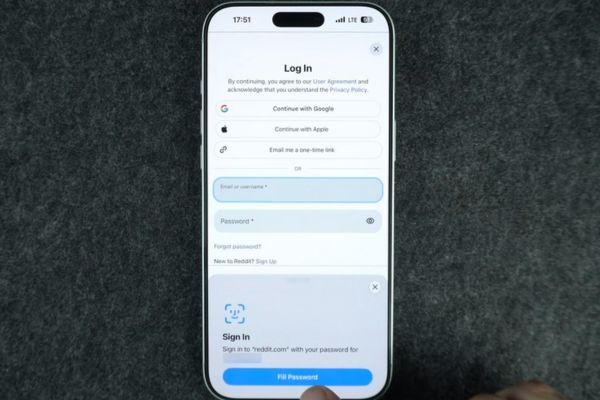 Hướng dẫn tự động điền mật khẩu trên iPhone