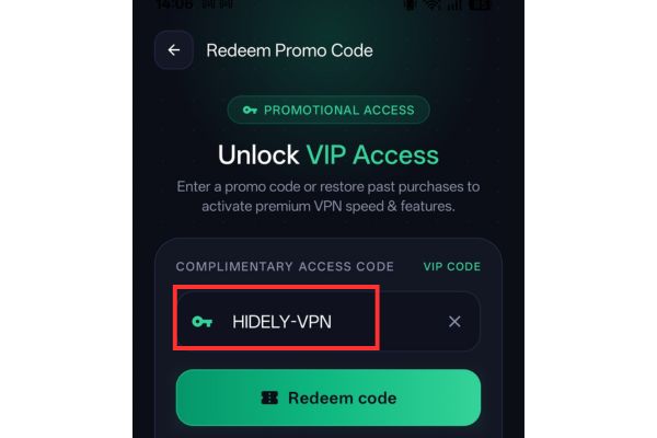 Hướng dẫn cách nhận 1 năm VIP Hidely VPN miễn phí