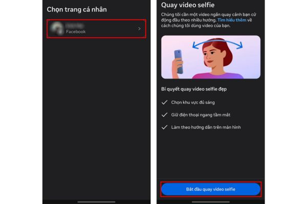 Hướng dẫn cách nhận tick trắng Facebook miễn phí 15 Chọn đúng trang cá nhân