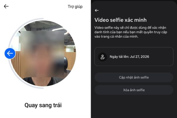 Hướng dẫn cách nhận tick trắng Facebook miễn phí 16 Quay một đoạn video selfie ngắn