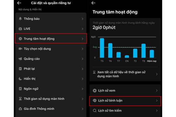 Hướng dẫn cách xem lại bình luận trên TikTok