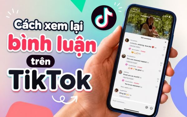 cách xem lại bình luận trên TikTok