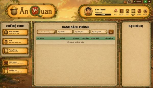 Chế độ PvP online hỗ trợ từ 2 đến 3 người chơi