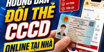 cách đổi thẻ căn cước online tại nhà