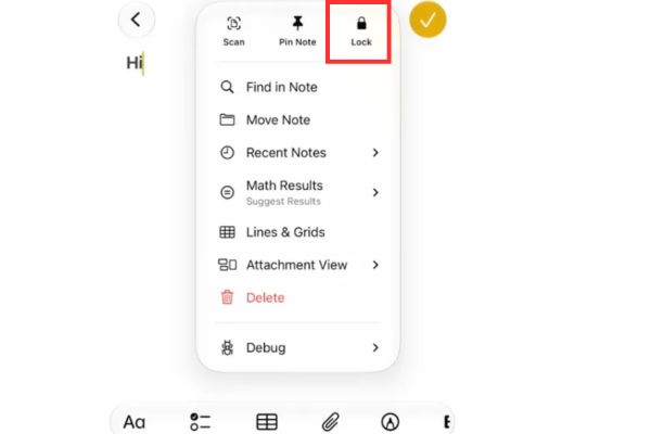 Hướng dẫn cách khóa ghi chú trên iPhone