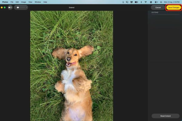 Hướng dẫn cách mở rộng ảnh trên macOS 27