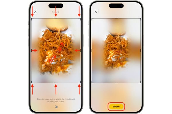 Cách mở rộng ảnh trên iOS 27