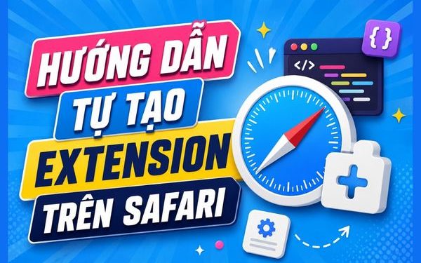 cách tạo extension Safari