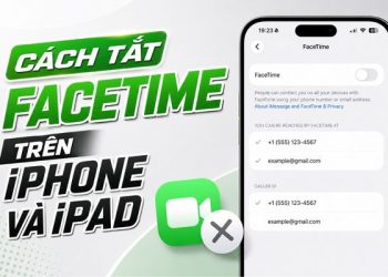 cách tắt FaceTime trên iPhone và iPad
