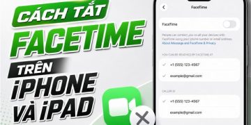 cách tắt FaceTime trên iPhone và iPad