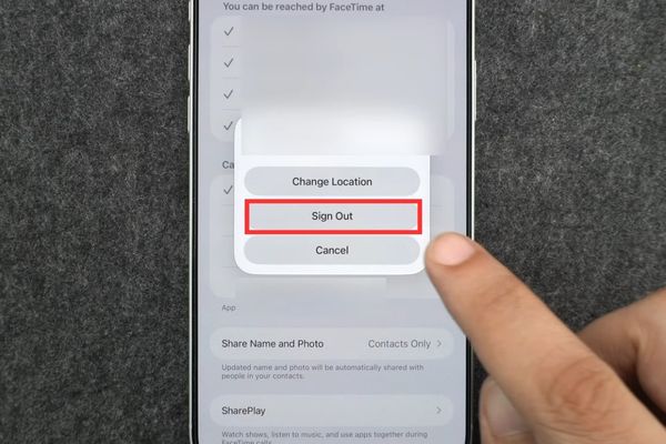 Cách ngắt kết nối hoàn toàn tài khoản Apple