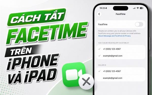 cách tắt FaceTime trên iPhone và iPad