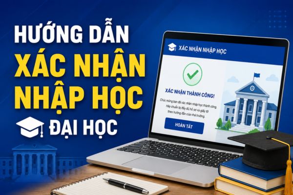 Hướng dẫn cách xác nhận nhập học đại học ngay tại nhà