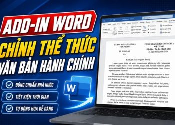 công cụ chỉnh thể thức văn bản hành chính