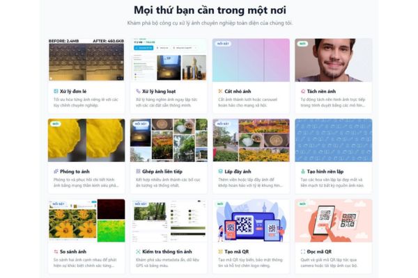 Imify: Công cụ xử lý ảnh đa năng không cần cài đặt 12 Hướng dẫn các bước sử dụng công cụ Imify