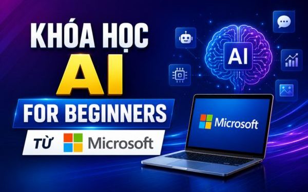 khóa học AI For Beginners miễn phí