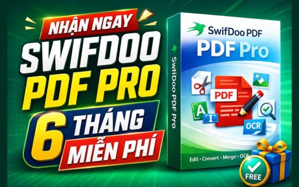 SwifDoo PDF PRO 6 tháng miễn phí