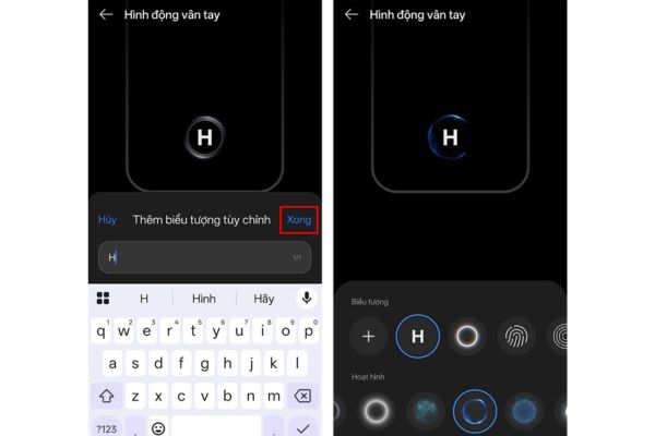 Hướng dẫn thay đổi hiệu ứng mở khóa vân tay trên OPPO