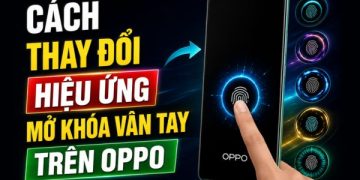 thay đổi hiệu ứng mở khóa vân tay trên OPPO